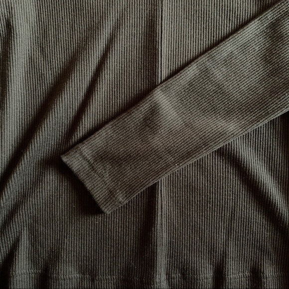 Black V-neck Sweater - Picture 2 of 5